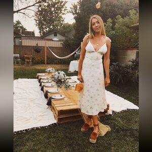 Reformation Floral Dress